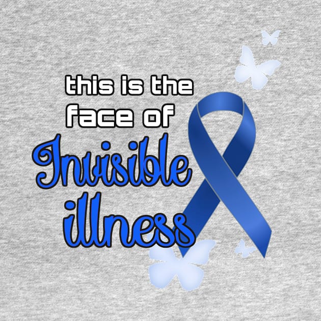 Blue Awareness Ribbon by AlondraHanley